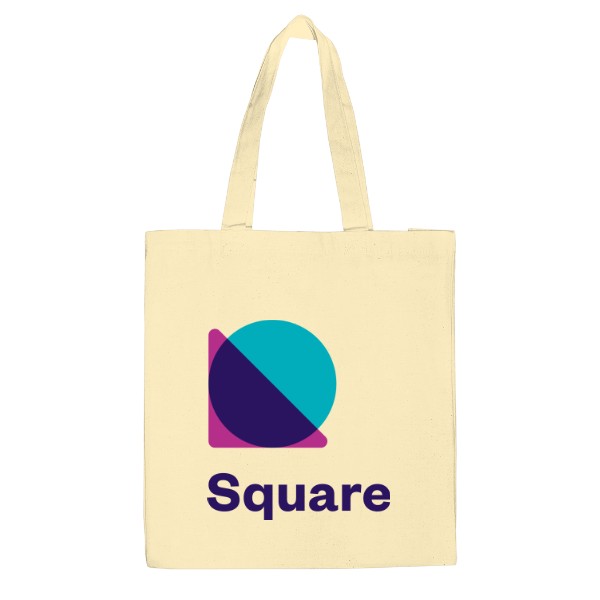 Canvas bag with Square logo